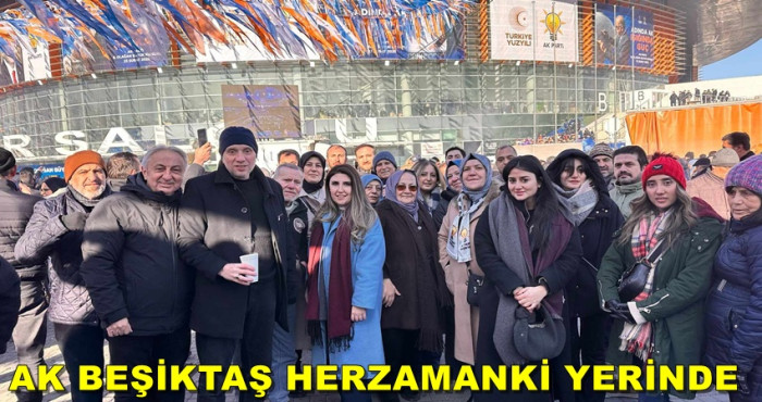 AK PARTİ BEŞİKTAŞ TEŞKİLATI KONGRE İÇİN ANKARA'YA GİTTİ