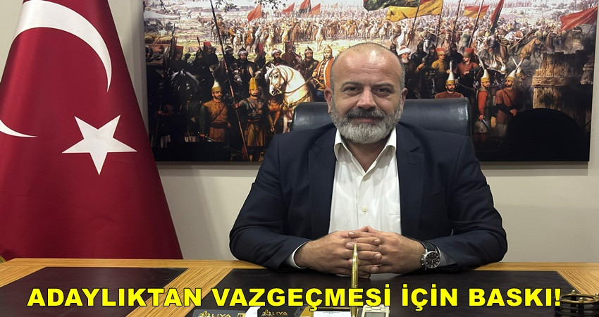 AK PARTİ DARICA’DA GÖKMEN HASTÜRK’E ADAYLIKTAN VAZGEÇMESİ İÇİN BASKI!