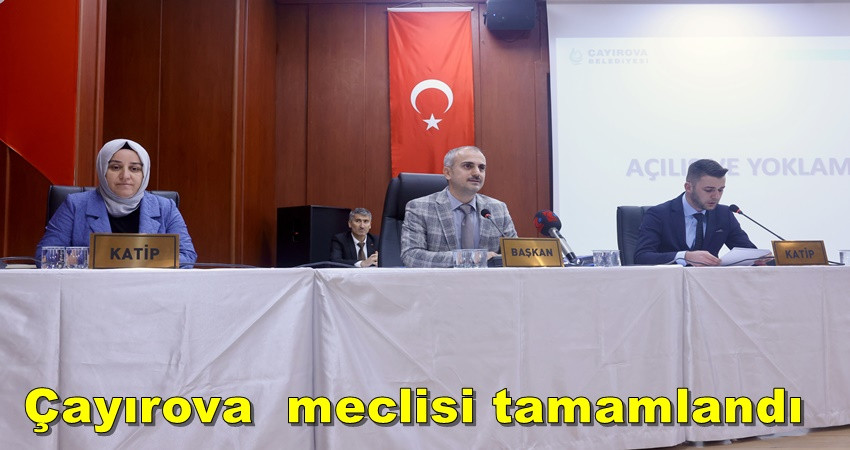 Çayırova’da Kasım ayı meclisi tamamlandı