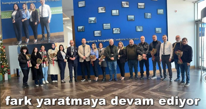 Hampton By Hilton Otel Kocaeli'de Fark yaratıyor