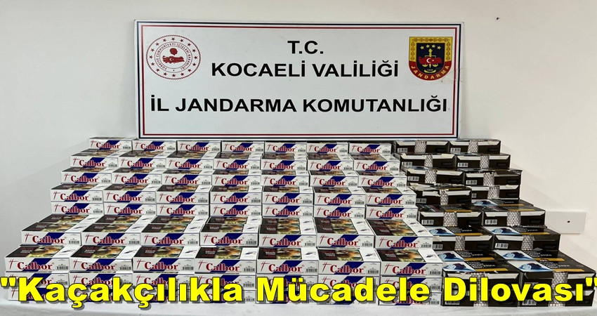 KOCAELİ VALİLİĞİ JANDARMA KAÇAKÇILIKLA MÜCADELE DİLOVASI