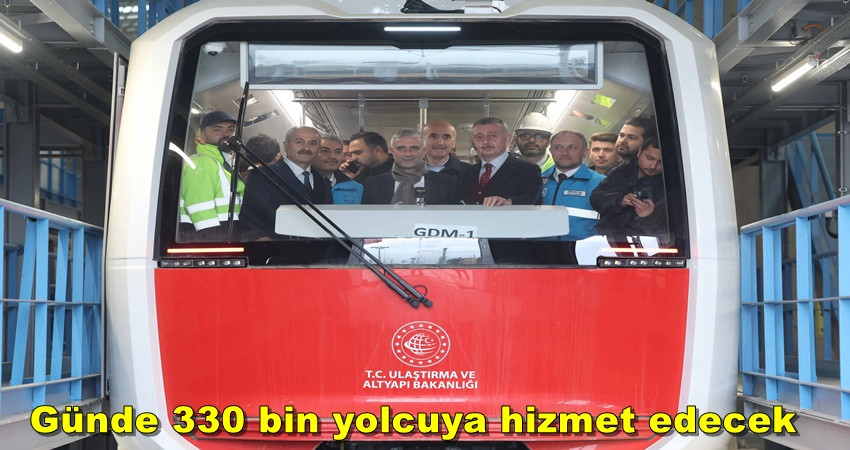 Kocaeli’nin ilk metrosunda geri sayım