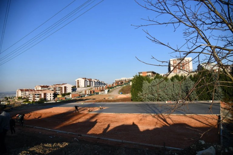Başiskele Yeşilyurt Millet Bahçesi’nde çalışmalar hızlandı