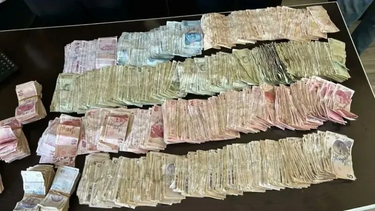 Antalya’da dilenciden servet çıktı!