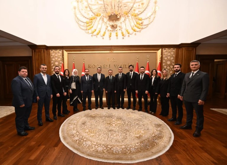 İMO Kocaeli Şubesi’nden Vali Aktaş’a Ziyaret