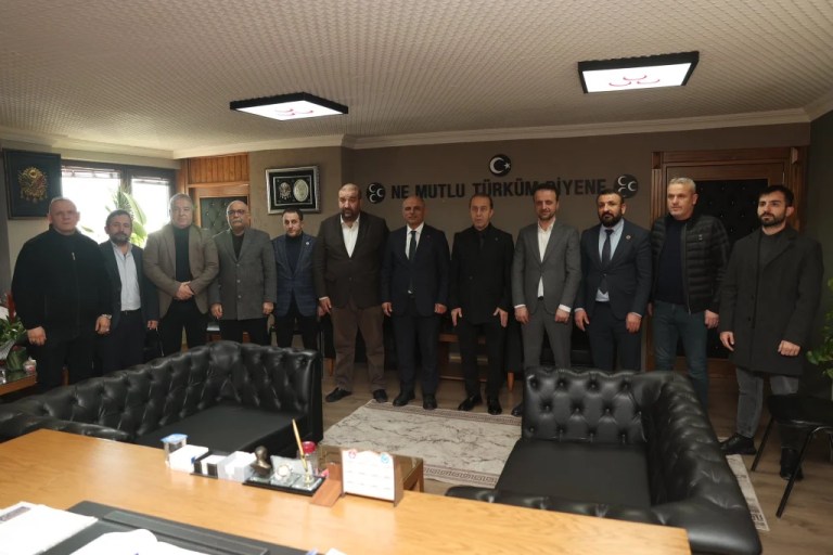 Başkan Söğüt’ten MHP İl Başkanı Akın’a ziyaret