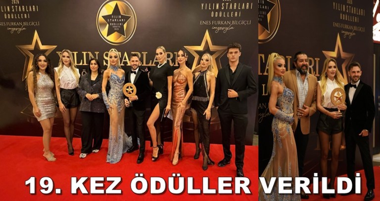 19.Yılın Starları Ödülleri Sahiplerini buldu
