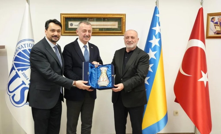 Başkan Büyükakın’dan Bosna Hersek’te temaslar
