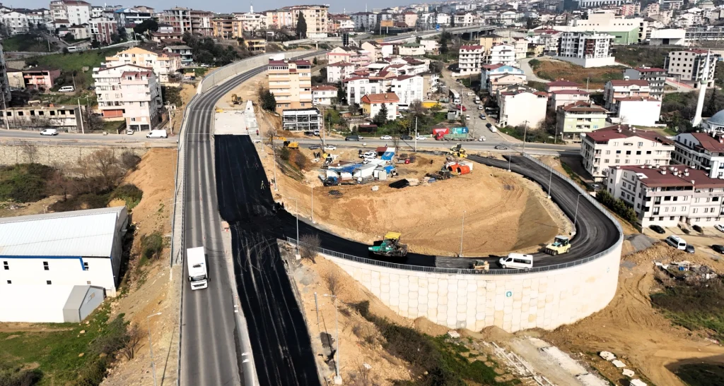 Darıca-Eskihisar trafiği köprülü kavşakla rahatlayacak