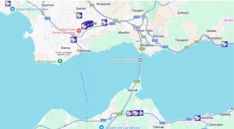 Kocaeli’de bayram yoğunluğu: Sabit radar noktaları