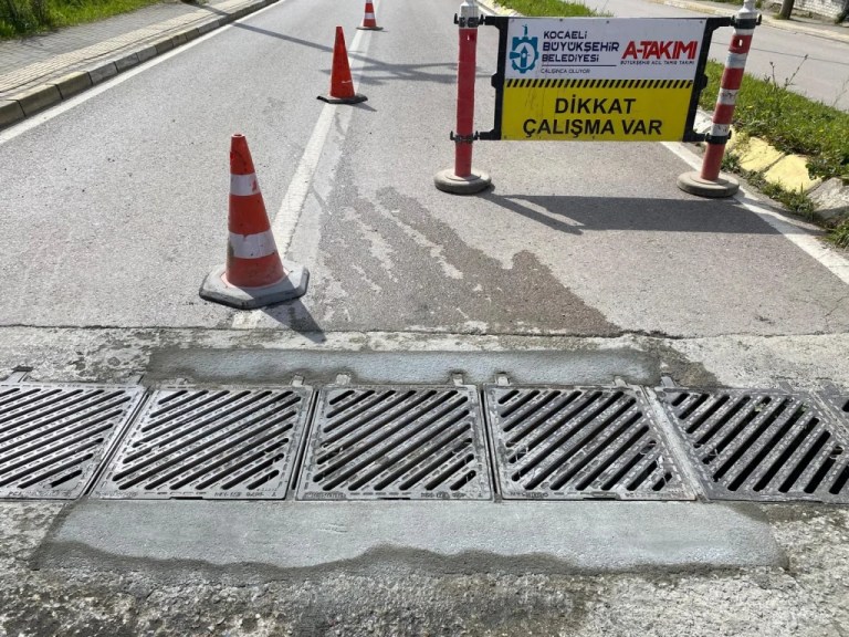 Kocaeli’de mazgal onarımları sürüyor