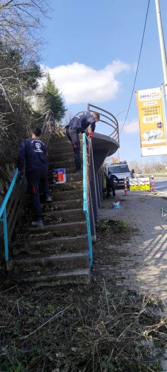 Kocaeli’de Büyükşehir’den kent estetiğine dokunuş