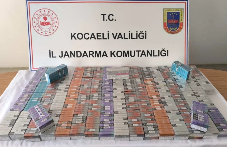 Gebze ve Dilovası’nda kaçak elektronik sigara operasyonu!