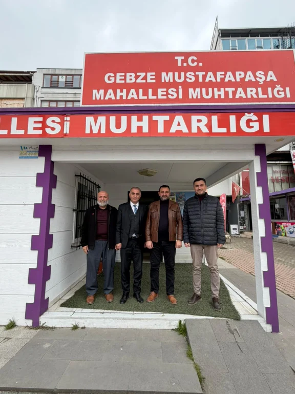Saadet Partisi Gebze’den muhtarlara ziyaret