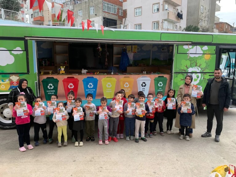 Çayırova’da miniklere sıfır atık eğitimi