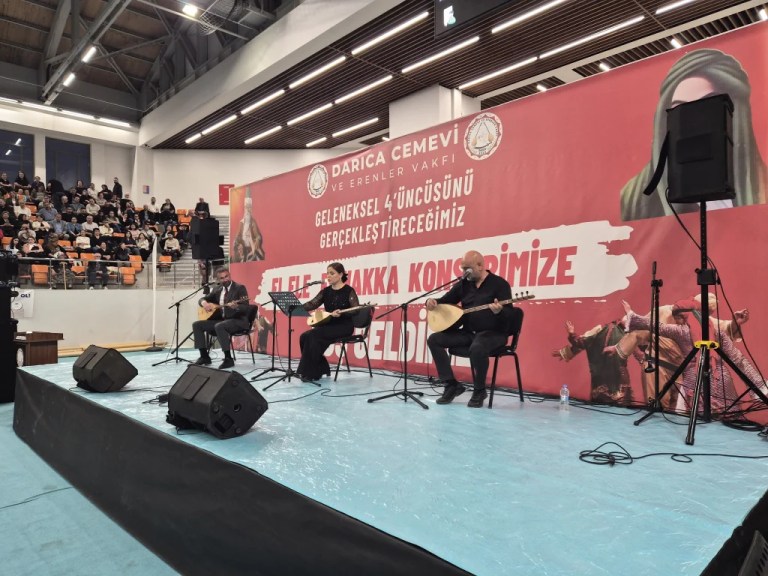 Darıca’da yeni cemevi için ‘El Ele El Hakka’ gecesi