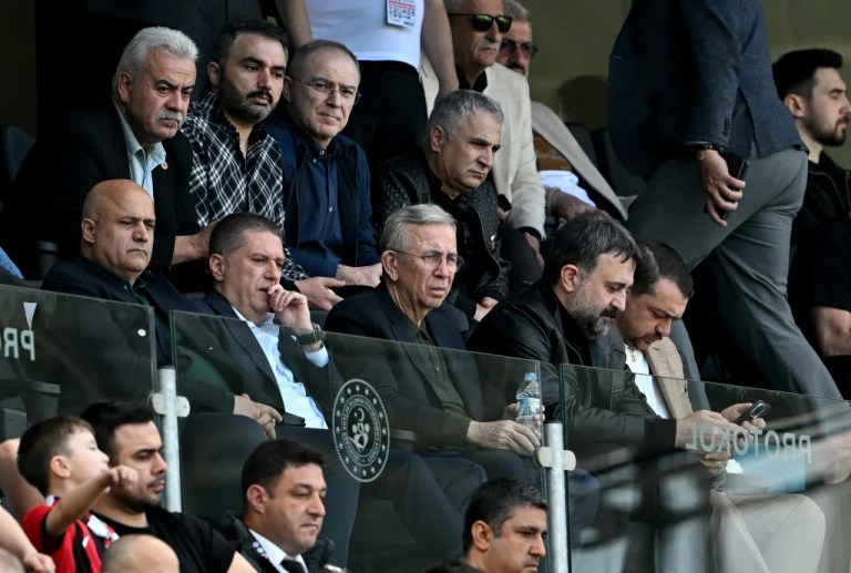 Mansur Yavaş kritik maçta tribündeydi