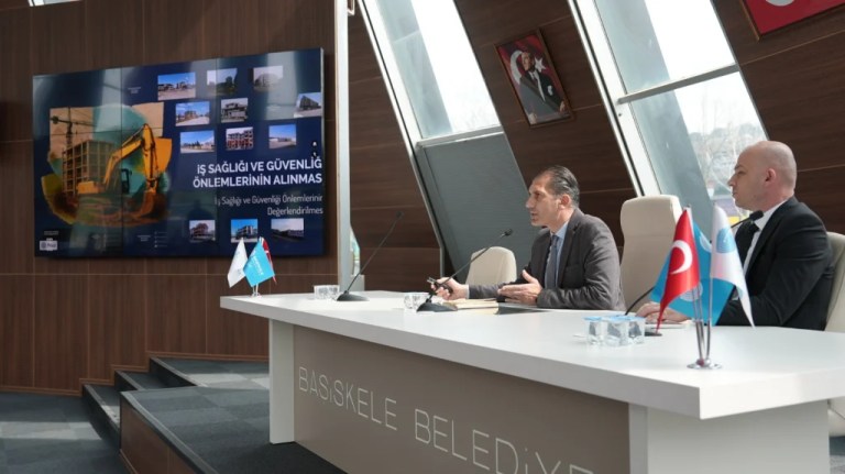 Başiskele’de inşaat firmaları çevre güvenliğini konuştu