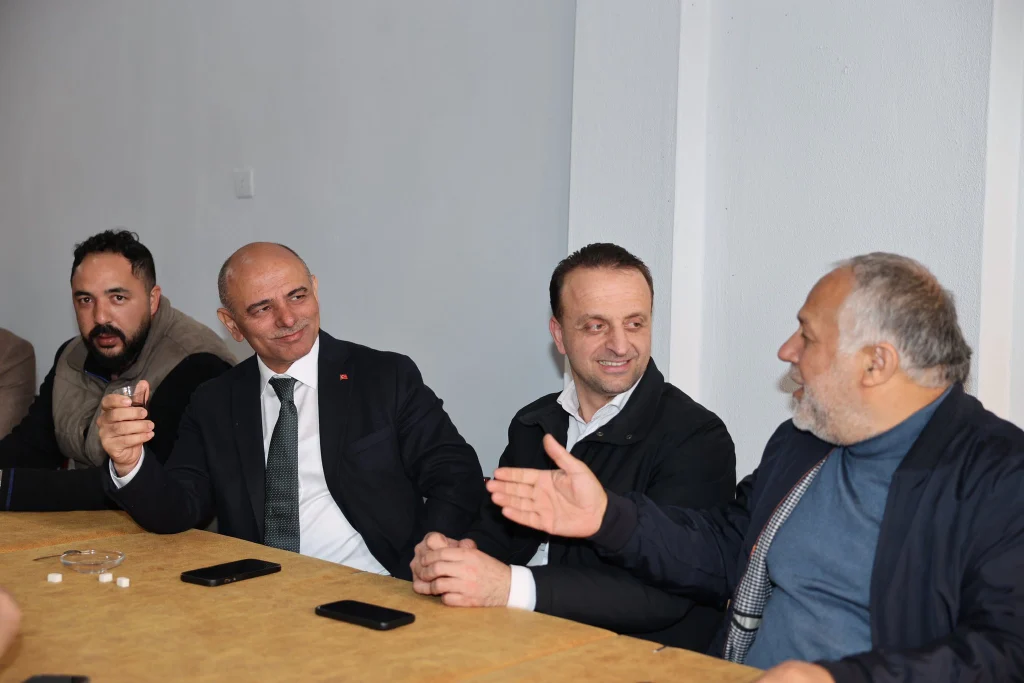 Başkan Söğüt’ten Romanlara Ziyaret