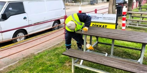 Kocaeli sahilleri yaza hazırlanıyor