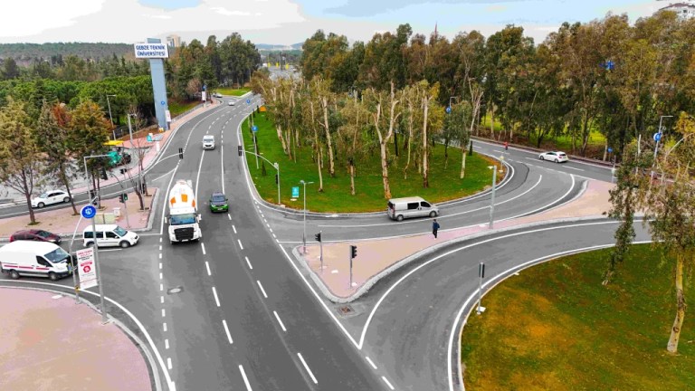 Gebze Bölgesine Büyükşehir’den Yol Yatırımı