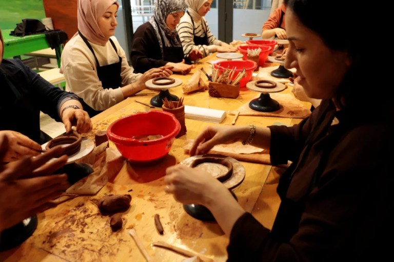 SEKA’da çamurdan sanata yolculuk başladı