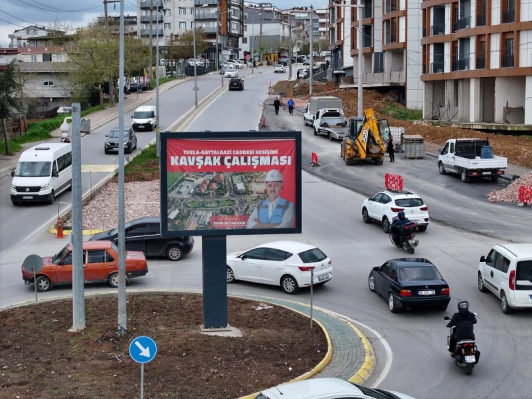 Darıca trafiğine yeni kavşakla çözüm