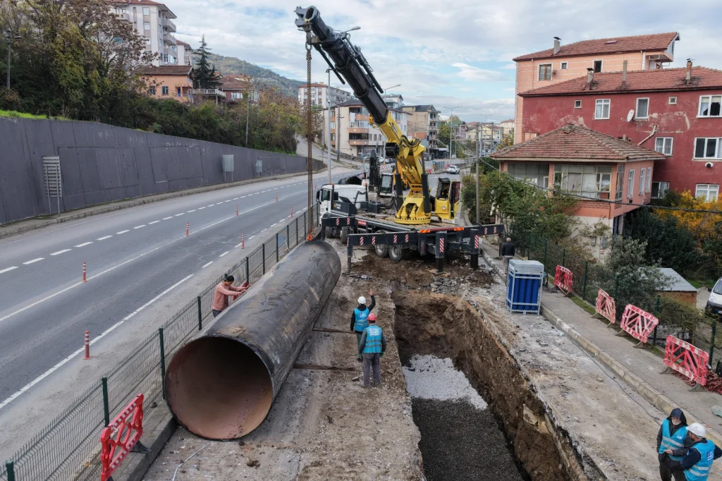 Halıdere’de 25 Kilometrelik Altyapı Tamamlandı