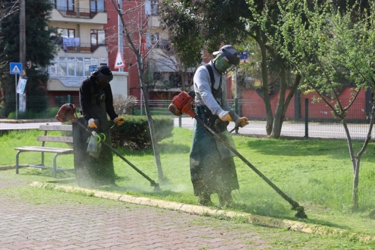 Kartepe’de yeşil alanlar için bakım seferberliği
