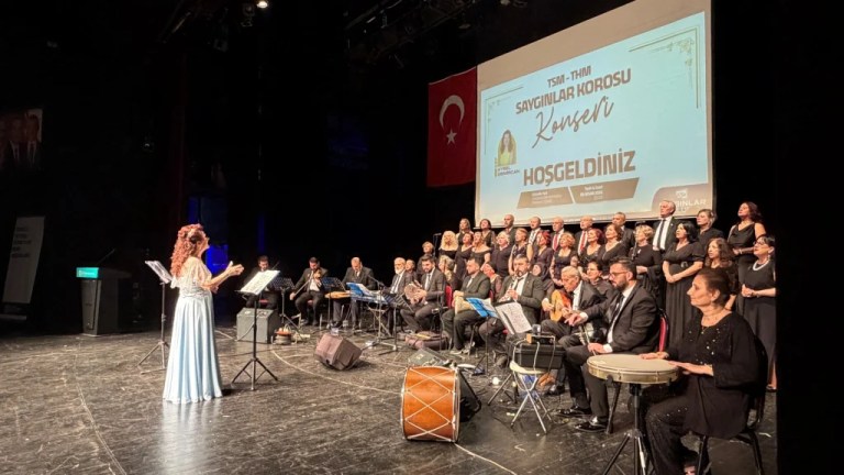 Saygınlar Kulübü Korosu’ndan müzik ziyafeti