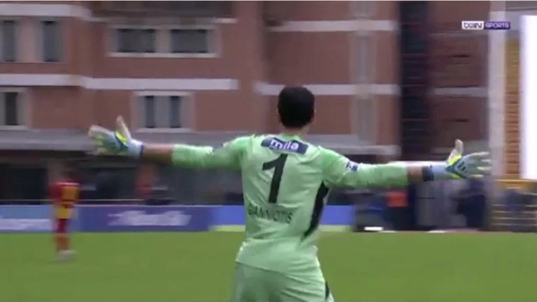 Kaleci Gianniotis’ten Süper Lig’de tarihi gol!