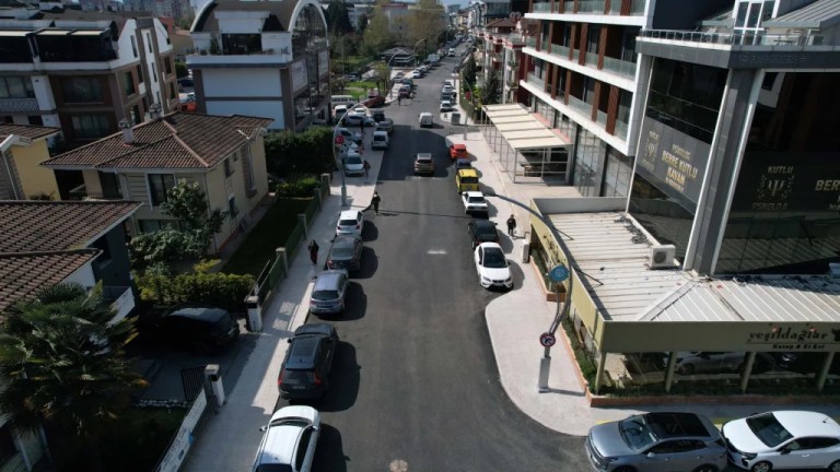 Şehit Ergün Köncü Caddesi yenilendi