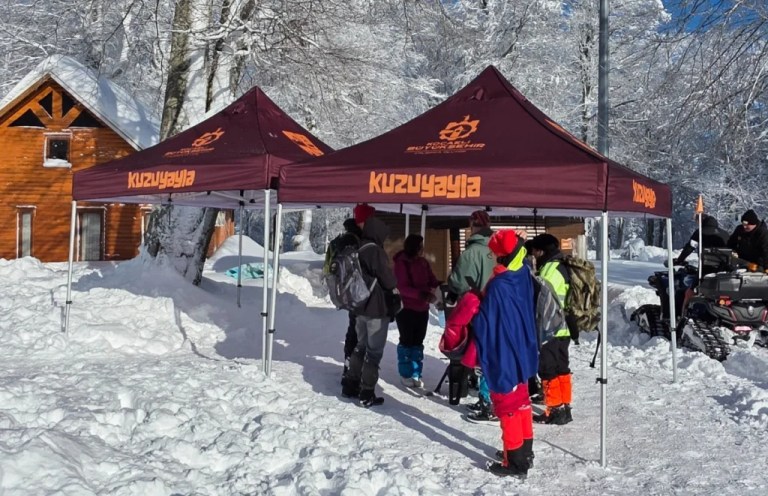 Kuzuyayla’da kış sezonu Antikkapı ile lezzetlendi