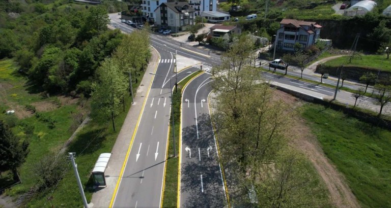Başiskele’de yeni kavşak hizmete açıldı