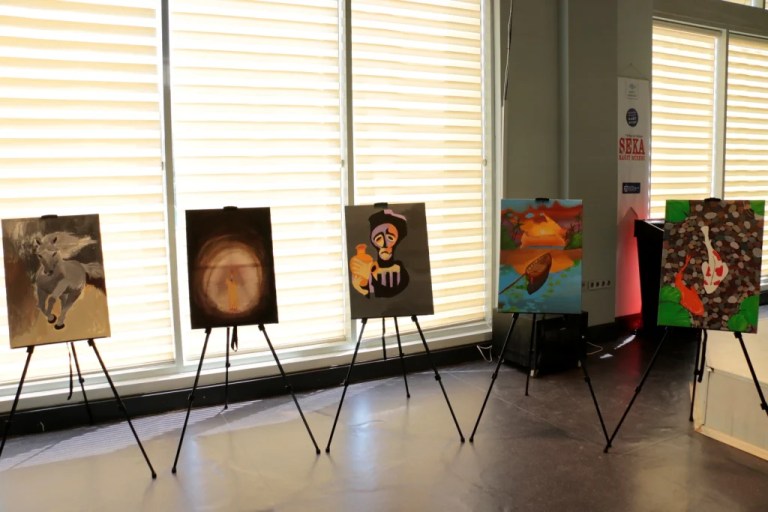 Genç yeteneklerden sanat dolu iki sergi