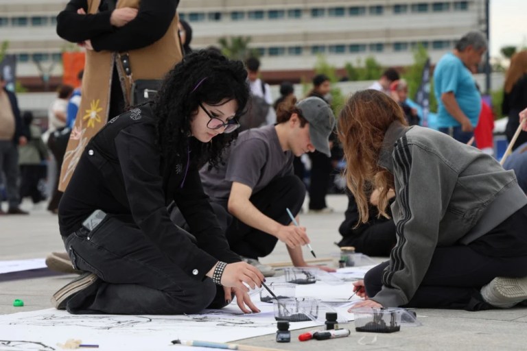 EnFest’te gençlik enerjisi tablolara yansıdı