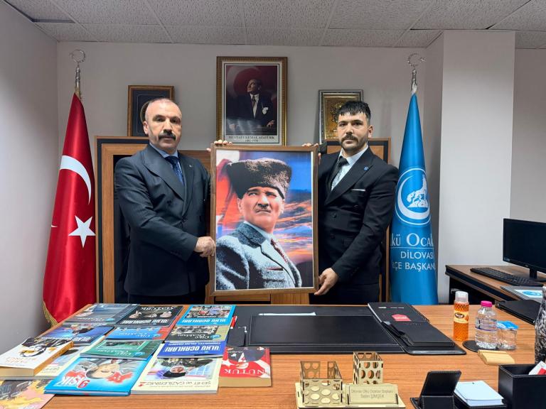 MHP Dilovası İlçe Başkanlığı’ndan Ülkü Ocaklarına Hayırlı Olsun Ziyareti
