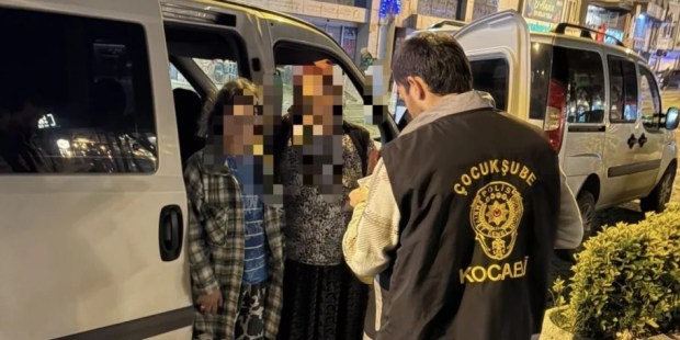 Sokakta dilenen çocuklar ailelerine teslim edildi!