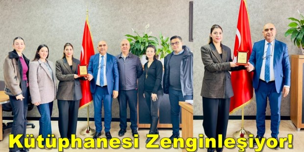 YILPORT Ulaştırma MTAL Müdürü Öztürk Onursal, Güçlü İş Birlikleriyle Kütüphanesi Zenginleşiyor!