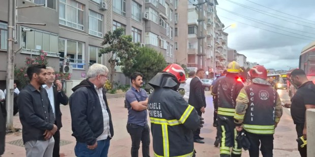 MHP otobüsünde yangın paniği!
