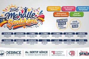Derince’de Mahalle Şenlikleri Başlıyor