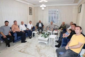 Başkan Söğüt hacıları evlerinde ziyaret etti
