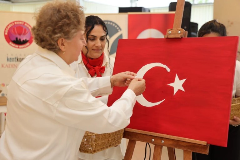 Kadınlar şehir hayatına mola verdi