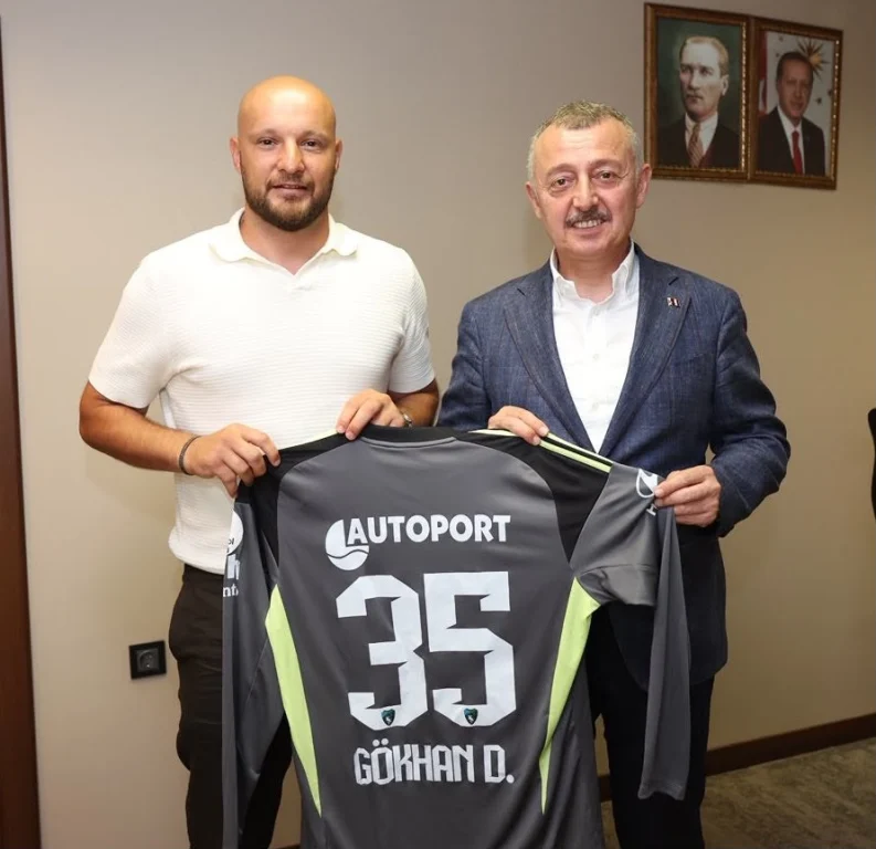 Kaptan Gökhan Değirmenci’den veda ziyareti