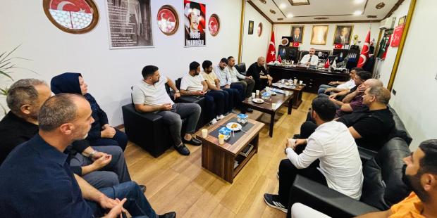 Şehit ve Gazi Aileleri Derneği’nden MHP Dilovası İlçe Teşkilatı’na Anlamlı Ziyaret