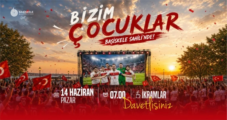 Başiskele Sahili’nde Dünya Kupası coşkusu