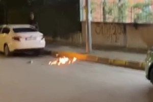 Körfez’de lamba yangını paniğe yol açtı!