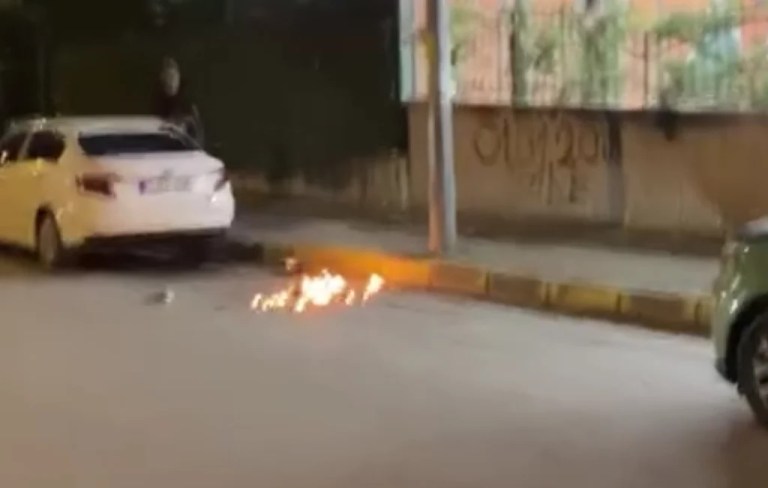 Körfez’de lamba yangını paniğe yol açtı!