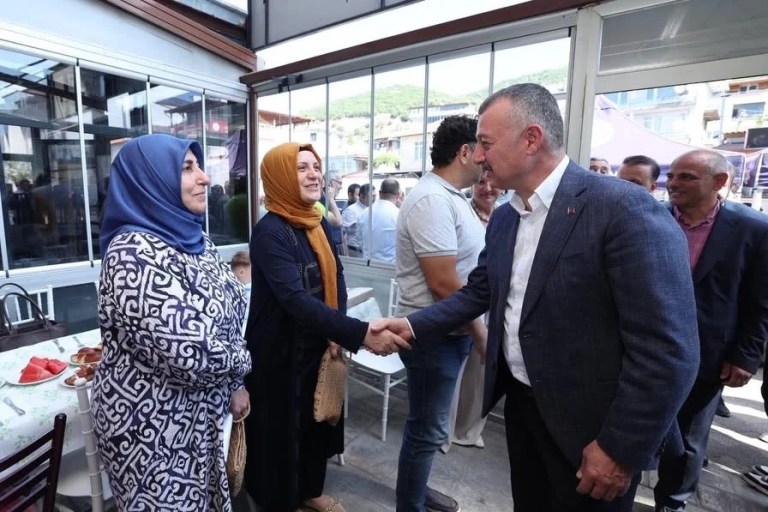 Yarımcalılar’dan Başkan Büyükakın’a sıcak karşılama