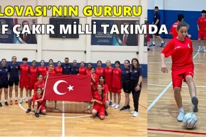 DİLOVASI’NIN GURURU ELİF ÇAKIR MİLLİ TAKIMDA